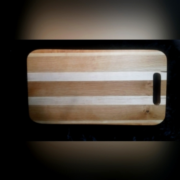 Kitchen Maple Red Oak Cutting Board Edge Grain Measurements Are In